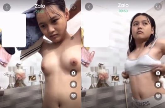 Đừng lo, cứ xem clip khi nào em không vào phòng tắm