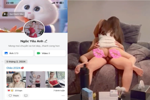 Em chủ cửa hàng áo quần lộ video sex sôi động