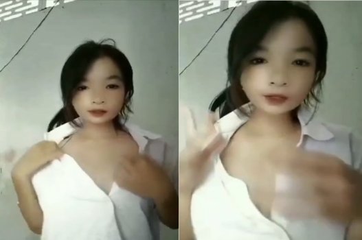 Nữ sinh tung clip sex vếu bự trắng muốt