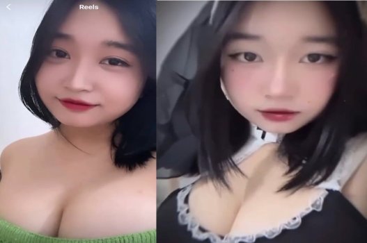 Em hầu gái bộ ngực hấp dẫn cỡ này, không biết ai mà có thể chịu đựng được