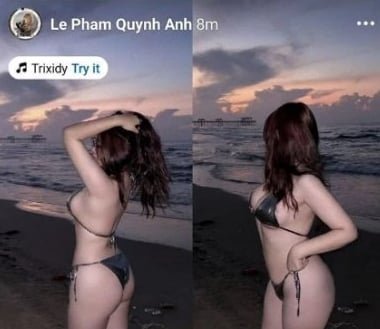 Lê Phạm Quỳnh Anh vóc dáng cực phẩm, chịch phê lòi