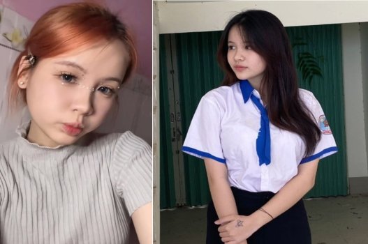 Em nữ sinh cực phẩm có vòng một to nhất lớp
