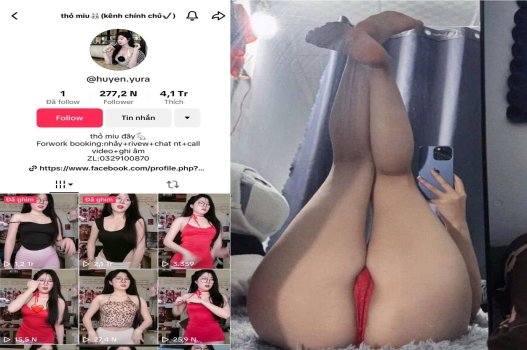 Miu thỏ dâm đãng xoạc và khiêu dâm