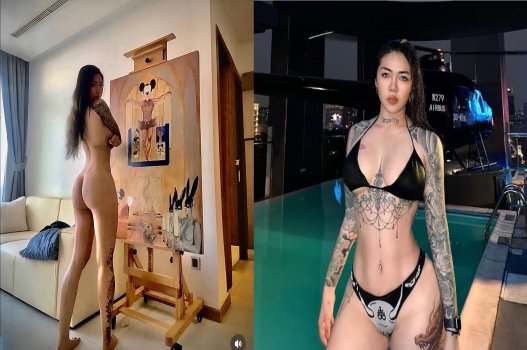 Body quyến rũ của Thủy Tạ với vùng kín siêu nóng bỏng