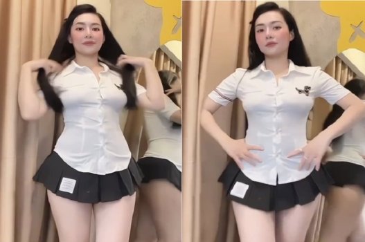 Mông cong trên trang 2k1, kỹ năng BJ điêu luyện