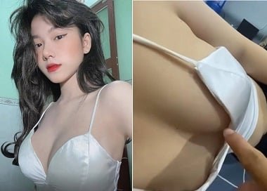 Choàng chi em gái xinh xắn nhìn ngắm